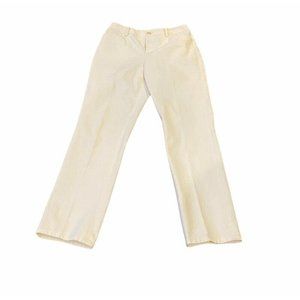 Lauren Ralph Lauren Womens Chino Pants Ivory SZ 2